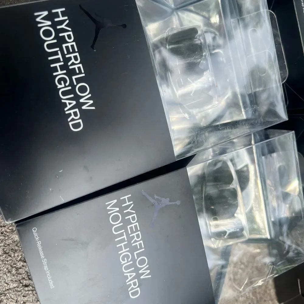 3 Nike & 2 Jordan Hyperflow Mouthpiece Flavored Mouthguard Adult lot